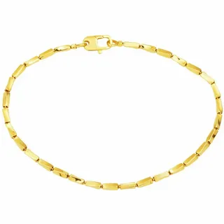 Minimal Mineli Figürler Altın Charm Bileklik