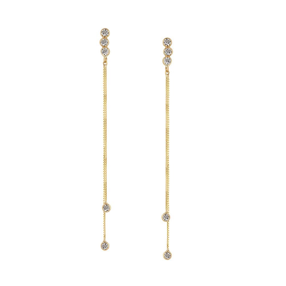 Sallantı Zincir Küpeler