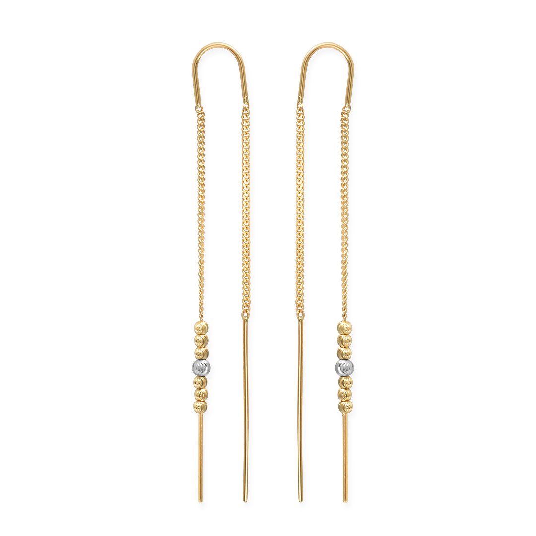 Sallantı Zincir Küpeler