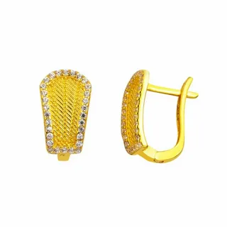 Trabzon Hasır Küpe